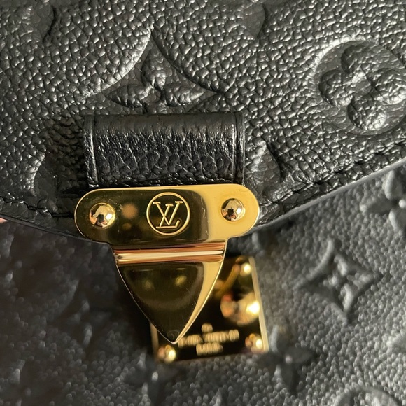 Pochette Metis black empreinte with dust bag, box. - Picture 11 of 13